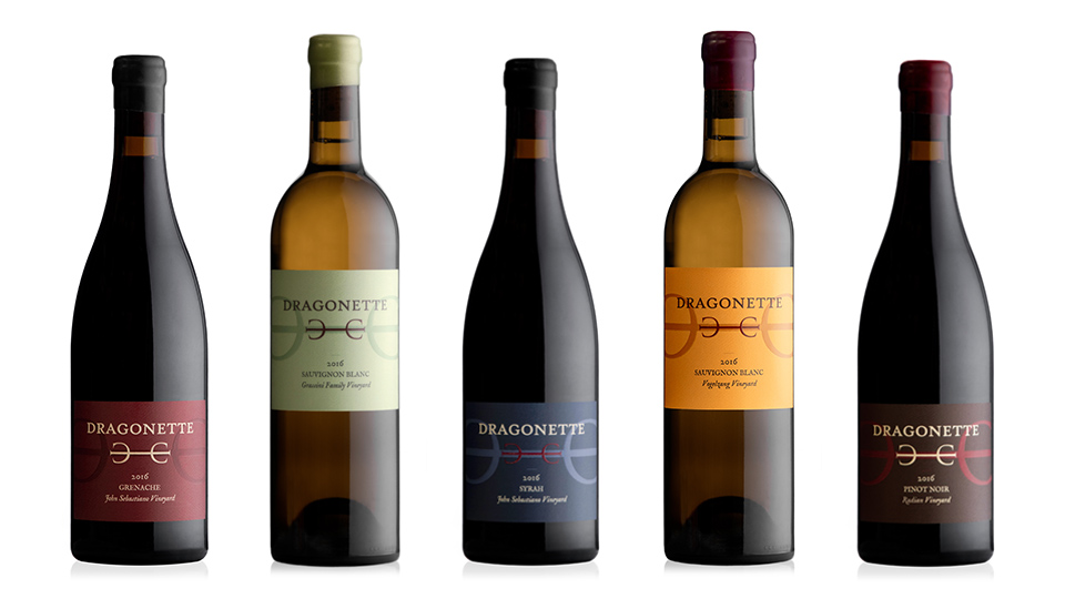 Brand Design for Dragonette Cellars