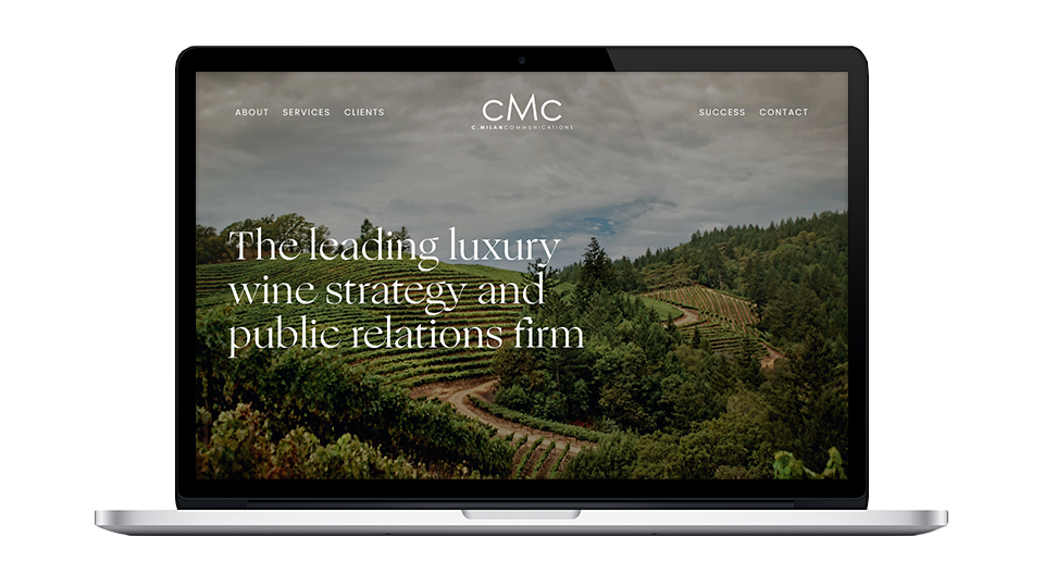 Website for C. Milan Communications